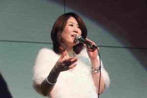 ♪♪美しく歌い上げる齋藤さん♪♪