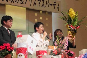 大抽選会でのひとこま