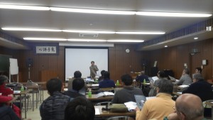 機材説明会の様子